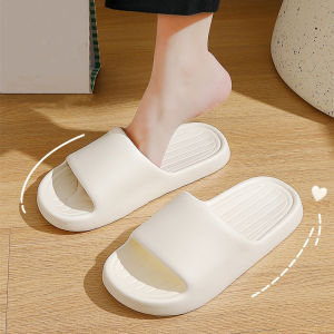 Dép lê nữ Dép lê nam ngắn gọn giày trong nhà ngoài trời thường ngày mềm EVA Xăng đan đi biển các cặp vợ chồng chống trượt trong phòng tắm Slide Thời trang
