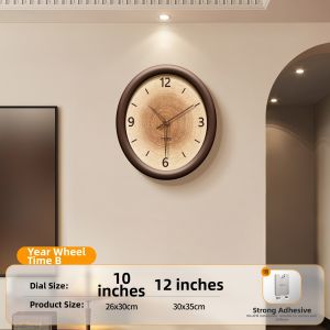 CTYLIGHTZ | Retro Vintage Silent Wall Clock