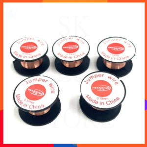 0.1mm Insulation Copper Soldering Wire Jumper Wire for Mobile Phone Computer Motherboard Fingerprint PCB Repair Welding Tool