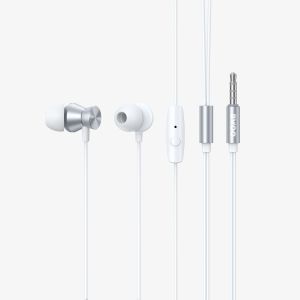 BWOO HF12 3.5mm magnetic suction wired earphone with volume control