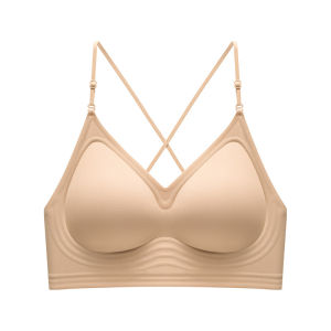 AISHAYA | Cross-back Halter Invisible Light Support Bra