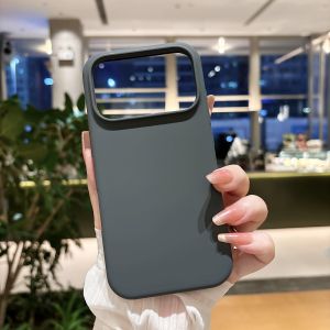 Candy Solid Color for Magsafe Case for iPhone 17 16 15 14 Pro Max Air Plus 12 13 11 Soft Liquid Silicone Slim Shockproof Cover