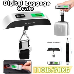 Portable Scale 50KG / 110LB Electronic Digital Luggage Scale Travel Weighing Hanging Scales