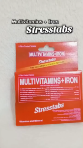 STRESSTABS MULTIVITAMINS+IRON