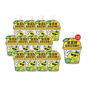 JINDOUYA | Kids Thirst-Quenching Apple & Honeysuckle Juice 100ml