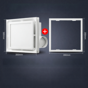 Bull | Bull Strong Ventilator Fan Integrated Kitchen Bathroom Home Use Exhaust Fan Powerful Drawer Fan 30cm Diameter Top Mount