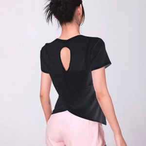 SKINOFSKIN | Yoga Running Short Sleeve Cover-up Shirt