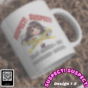 Suspect! Suspect Mug - Female (LIMITED EDITION)
