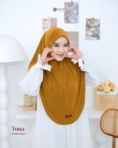 DAFFI HIJAB JILBAB DAFFI YUNA SERIES HIJAB JUMBO NON PAD