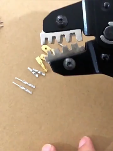 จัดส่งจากกรุงเทพฯ SN-58B คีมย้ำสายไฟ คีมย้ำหางปลา ขอบเขตการใช้งาน 0.25-1.5mm²