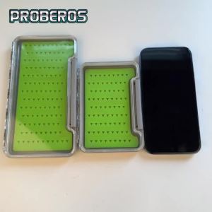Hộp Đựng Đồ Câu Cá Chống Nước Chống Gỉ Proberos Với Đệm Silicon Mút Xốp 1 Cái Trong Suốt Giải Pháp Bảo Quản Đồ Câu Cá
