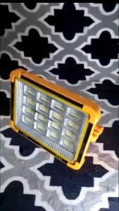 【Garansi 1 tahun】Lampu LED Solar Emergency Power Sel Surya Solar Light Outdoor Waterproof Lampu Panel Professional Light Lamp Stand Ditingkatkan Upgrade flood Wall Lampu