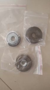 M14 Thread Angle Grinder Self-Locking Pressing Plate Black Quick Release Flange Nut Clamping Power Chuck Tools Parts 1PC