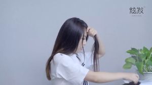 Hair Clip Rambut Thickening Wig 25CM: Pad Rambut Sampingan yang Tanpa Batas dan Tidak Terlihat