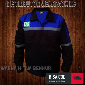 Wearpack Baju Atasan /baju kerja /Safety First /lengan panjang