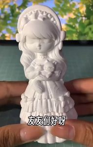 Hàng Sẵn Đồ chơi Tô màu Tượng thạch cao nét 3D cao công chúa side trung 11-12cm CÔNG CHÚA HIỆN ĐẠI4 KIỂU size L. an toàn cho trẻ nhỏ.