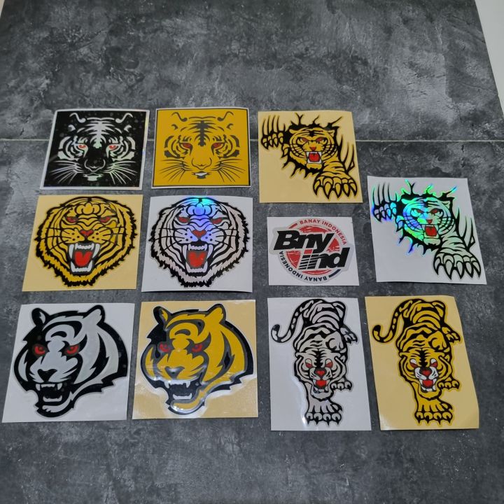 Sticker Cutting Kepala Macan Kepala Harimau Lazada Indonesia