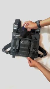 Tas Dada Pria Tactical Rompi Three Pocket NEISDA Tas Dada Pria Premium Model Terbaru NEISDA Chest Bag Premium