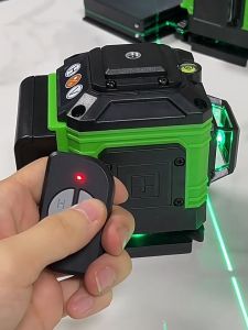 8 Lines Adjustable Laser Level 360° Rotation Indoor Outdoor Self-Leveling Measuring Tool Set Line Measurement