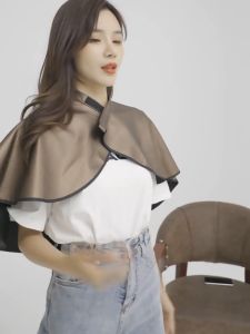 Áo choàng nhuộm tóc tấm bạt nhuộm tóc