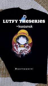 KAOS ANAK TANGGUNG/JUNIOR 9 -16 TAHUN GAMBAR ONE PIECE TERKINI BAHAN KATUN COMBAD 30S KAOS REMAJA
