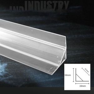 Smart Living Room TV Background Wall Atmosphere Reflective Light Slot 45 Degree Aluminum Channel Bright Installation Slot