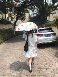 Váy Ngắn Chữ a Màu Trắng Cổ Điển Kiểu Pháp Váy Xếp Nếp Thắt Lưng Cao Váy Ngắn Mùa Xuân Hè Đa Năng Cho Nữ