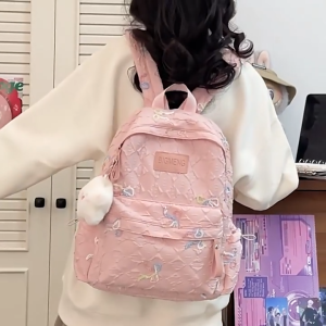 [CODTas Sekolah Ins Lucu tas sekolah sma korean style Tas Sekolah Wanita Korea Siswa Fashion Import Backpack Ransel Perguruan Kapasitas Besar Tas Ransel Wanita