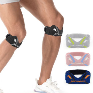 1pc Patellar Tendon Support Strap - Adjustable Non-Slip Patella Band Stabilizer Knee Brace for Hiking Running Jumpers Knee