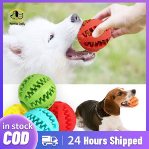 Stretch Rubber Leaking Ball Pet Cat Dog Interactive Toy Pet Cat Dog Chew Toys Tooth Cleaning Balls Toys