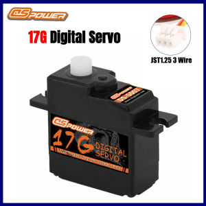 DSPOWER 17G Digital Servo JST1.25 Plastic Gear for RC Car Trucks Boats Airplanes Fixed-wing Drone Toy Accessories Wltoys Axial