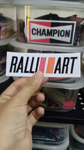 อาร์ม ตัวรีด อาร์มติดเสื้อ รถแข่ง  ยี่ห้อรถ ยี่ห้อมอร์เตอร์ไซค์ ลาย Ralli Art Iron on Patchแรลลี่อาร์ต ตกแต่งเสื้อผ้า car motorcycle