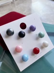 Red Shirt Safety Pin No Sewing Small Brooch Fixed Clothes Prevent Exposure Star Pattern Korean Style Womens Fashion Accessories