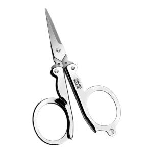 RIMEI | Portable Multi-Function Stainless Steel Folding Travel Scissors Mini
