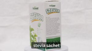 Natural Stevia Sweetener Sachets/Packets - Sugar Substitute