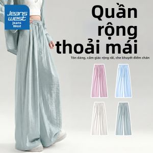 Jeanswest | Quần Dài Nữ Đùi Rộng Thoáng Khí
