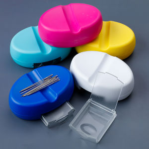 QINGPIN | Cross-stitch Needle Organizer Wooden Bottom