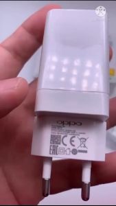 Charger Oppo Vooc Fast Charging 20W Micro USB/Type C - Warna Putih