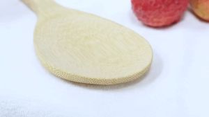 Marino ทัพพี ทัพพีไม้ สำหรับตักข้าว ทำอาหาร No.Y1901