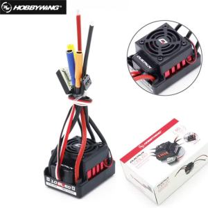 Hobbywing QuicRun-WP-10BL60 Bộ Điều Khiển Tốc Độ Không Chổi Than Không Cảm Biến 60A Cho Xe RC 1/10 Bộ Điều Khiển Tốc Độ Kim Loại 48*38*22mm