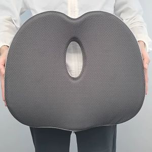 Seat Cushions for Office Chairs Memory Foam Orthopedic Seat Cushion Pressure Relief seat Cushion for Tailbone Pain Massage Cushion Hip Shaping