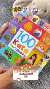 100 Kata Pertamaku Buku Edukasi Anak - Board Book [GinukGinukBooks]