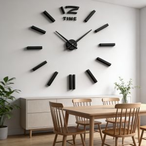 New Modern Design Large Wall Clock 3D DIY Quartz Clocks Fashion Watches Acrylic Mirror Stickers Living Room Home Decor Horloge