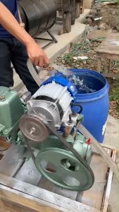 มอเตอร์บัสเลส DC350 w 24Vแกนเพลา 19 มม.