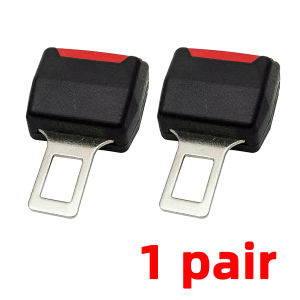 1/2Pair Universal Car Seat Belt Extension Buckle Durable Safety Seatbelt Extender Plug Easy Install Auto Interior Accessories