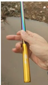 Gác tốc độ câu cá ngoe đầu vàng cacbon ánh tím  nhẹ chuyên câu thi đấu