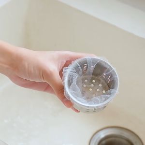 Túi Lưới Lọc Rác Tiện Dụng Dành Cho Bồn Rửa Chén - Túi Lọc Rác Bồn Rửa Chén Bát- 100 tú-HAUSE