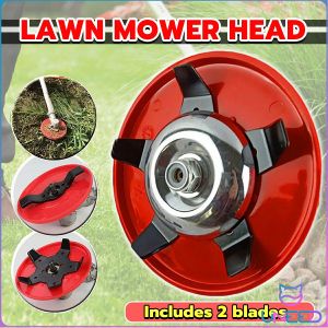 Need. Lawn mower blade grass mower durable tooth trimming tool lawn mower steel blade garden tool