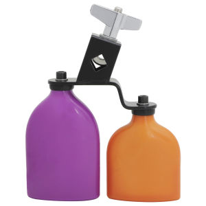IRIN | Cowbell High Low Sound Double Sambago Bell New Style Durable Wooden Fish Cow Bell Latin Music Cowbell Knocker Accessories Parts