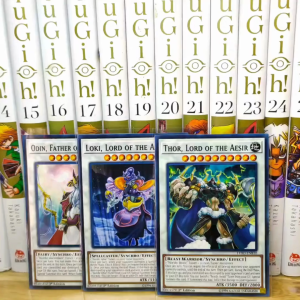 [YCDcardgame] Thẻ bài yugioh chính hãng Set tam thần Bắc Âu Thor Loki Odin - Common